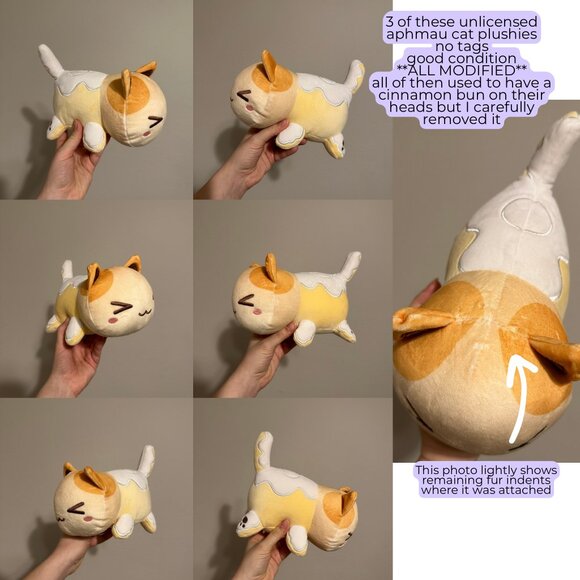 Large assorted plushie bundle -- pusheen the cat, smoko tayto, coffee cafe theme - Picture 10 of 14